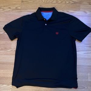 Chaps Black Polo Shirt